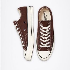 Brown Low Top Converse